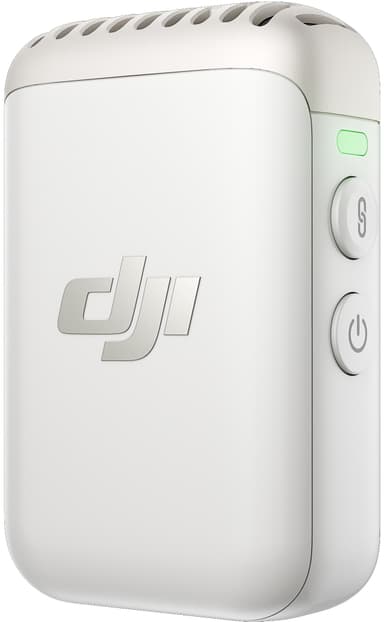 DJI Mic 2 langaton mikrofonivastaanotin (valkoinen)