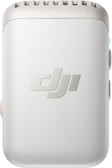 DJI Mic 2 langaton mikrofonivastaanotin (valkoinen)