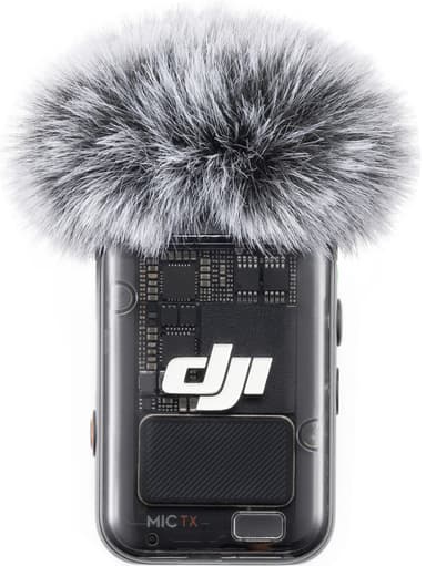 DJI Mic 2 langaton mikrofonivastaanotin (musta)