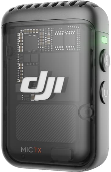 DJI Mic 2 langaton mikrofonivastaanotin (musta)