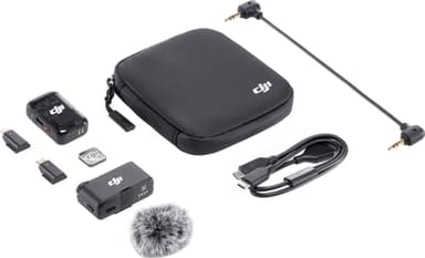 DJI Mic 2 langaton videomikrofonisarja (musta)