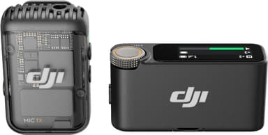 DJI Mic 2 langaton videomikrofonisarja (musta)