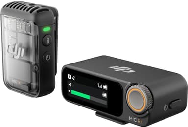 DJI Mic 2 langaton videomikrofonisarja (musta)
