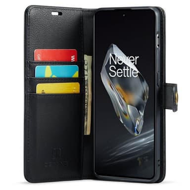 Lompakkokotelo DG-Ming 2i1 OnePlus 12 - Musta