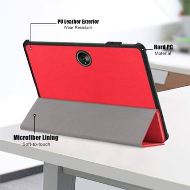 Aktiivinen kotelo Samsung Galaxy Tab S9 FE Plus - Punainen
