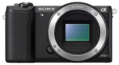 Sony Alpha A5100 järjestelmäkamera + 16-50 mm (musta)