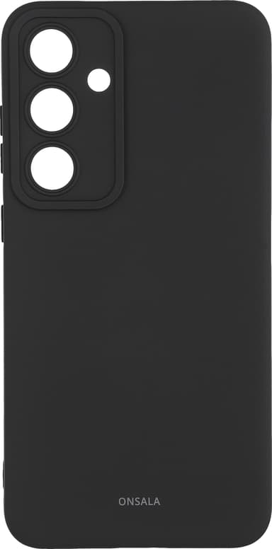 Onsala Samsung Galaxy S24 Plus silikonikuori (musta)