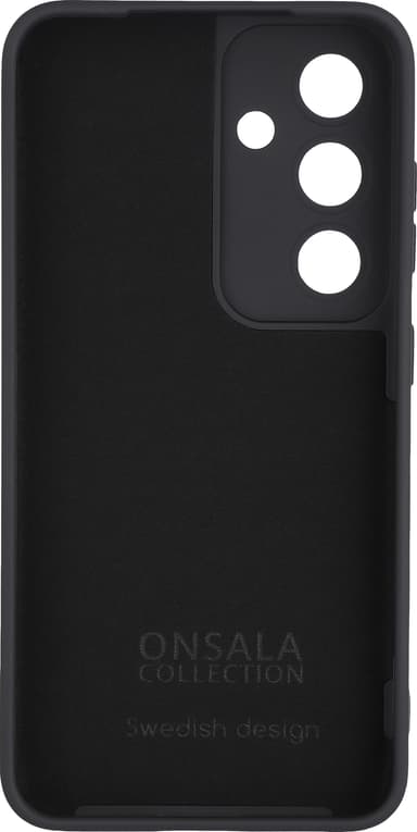 Onsala Samsung Galaxy S24 silikonikuori (musta)