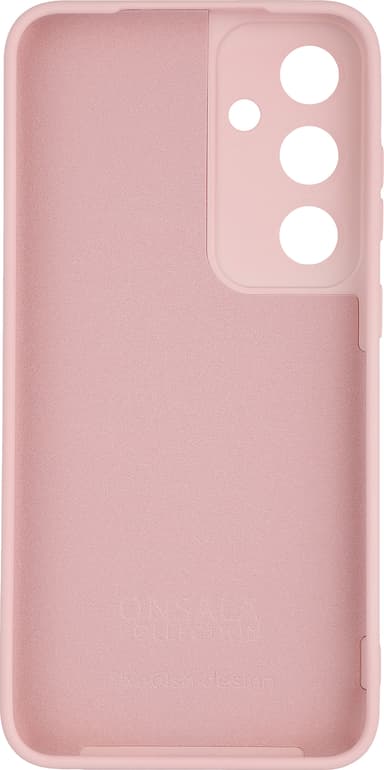 Onsala Samsung Galaxy S24 Plus silikonikuori (vaaleanpunainen)