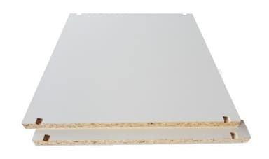 Epoq Click hylly 60x35 2 kpl (valkoinen melamiini)