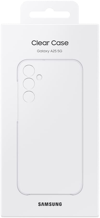Samsung Galaxy A25 5G Clear suojakuori (läpinäkyvä)