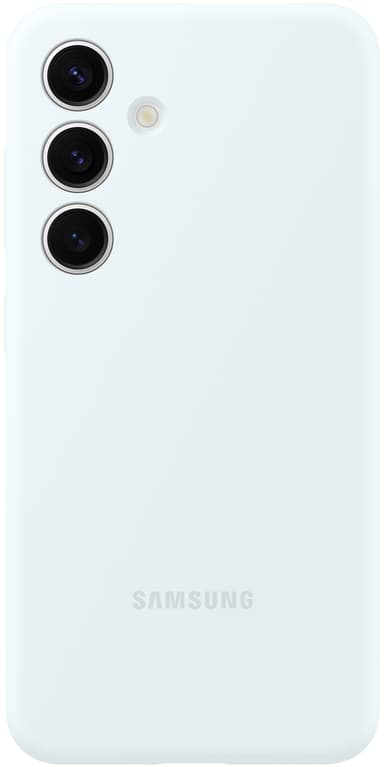 Samsung Galaxy S24 Silicone suojakuori (valkoinen)