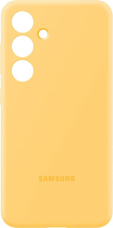 Samsung Galaxy S24 Silicone suojakuori (keltainen)