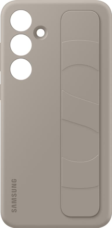 Samsung Galaxy S24 Plus Standing Grip suojakuori (taupe)