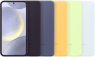 Samsung Galaxy S24 Silicone suojakuori (tummanvioletti)