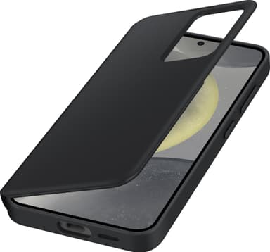 Samsung Galaxy S24 Smart View lompakkokotelo (musta)