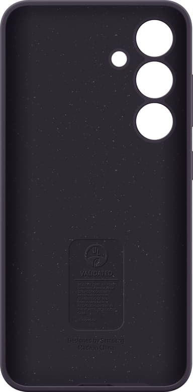Samsung Galaxy S24 Silicone suojakuori (tummanvioletti)