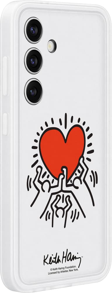 Samsung Galaxy S24 Flipsuit suojakuori (valkoinen)