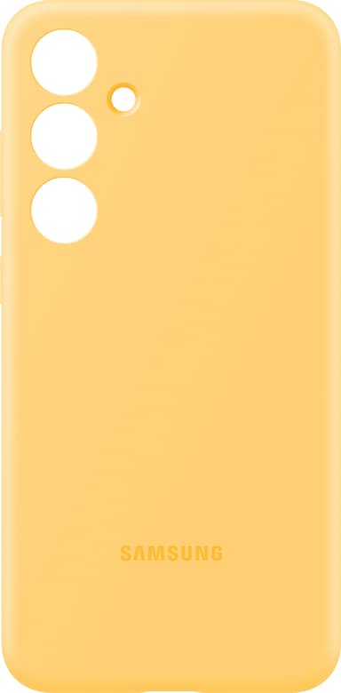 Samsung Galaxy S24 Plu s Silicone suojakuori (keltainen)
