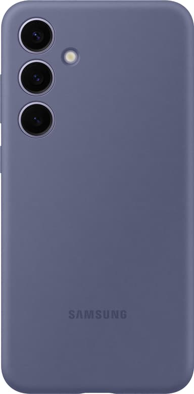 Samsung Galaxy S24 Plus Silicone suojakuori (violetti)