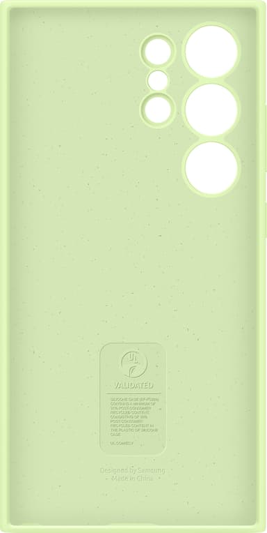 Samsung Galaxy S24 Ultra Silicone suojakuori (vihreä)