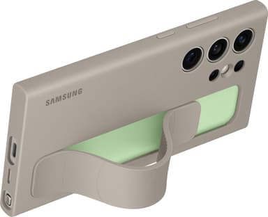Samsung Galaxy S24 Ultra Standing Grip suojakuori (taupe)