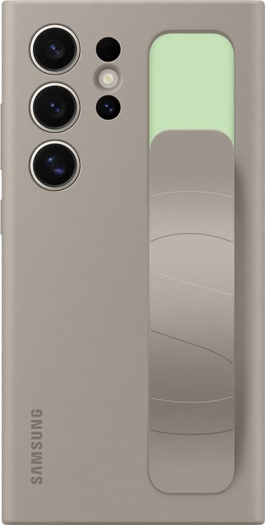 Samsung Galaxy S24 Ultra Standing Grip suojakuori (taupe)