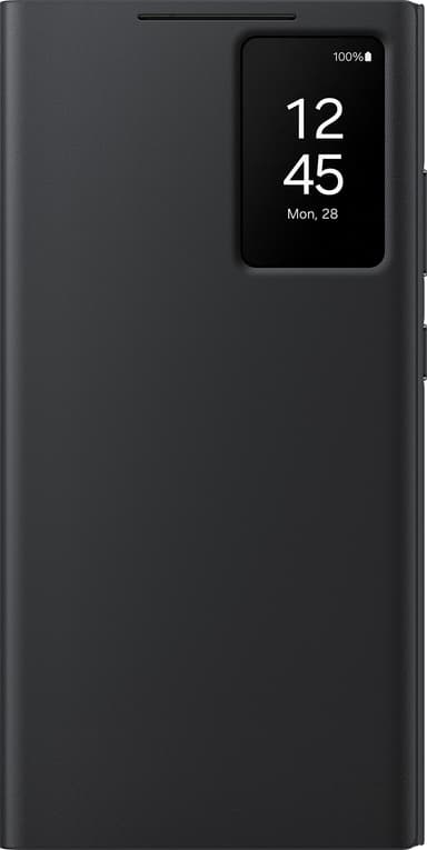 Samsung Galaxy S24 Ultra Smart View lompakkokotelo (musta)