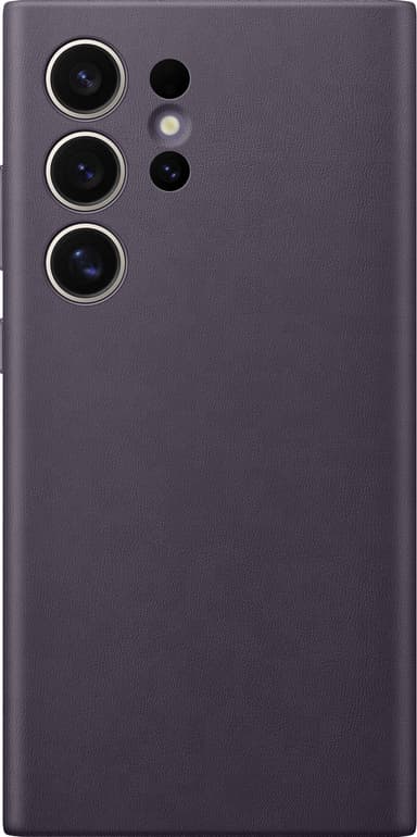 Samsung Galaxy S24 Ultra Vegan Leather suojakuori (violetti)