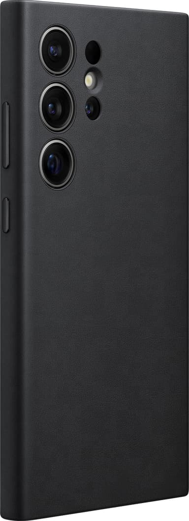 Samsung Galaxy S24 Ultra Vegan Leather suojakuori (musta)