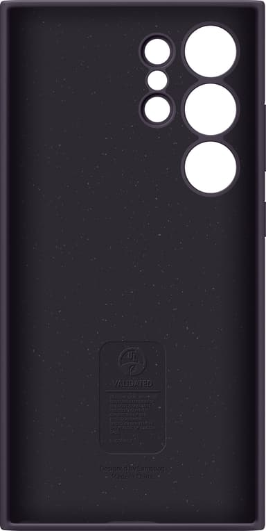 Samsung Galaxy S24 Ultra Silicone suojakuori (tummanvioletti)
