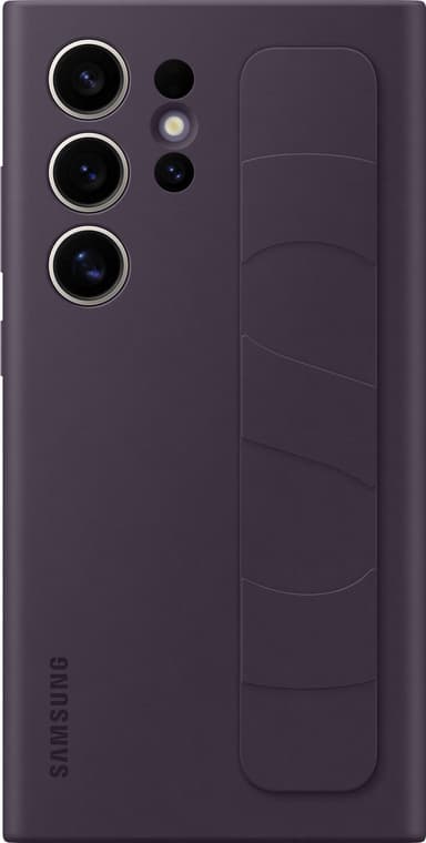 Samsung Galaxy S24 Ultra Standing Grip suojakuori (violetti)