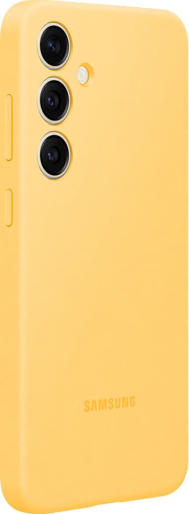 Samsung Galaxy S24 Plu s Silicone suojakuori (keltainen)