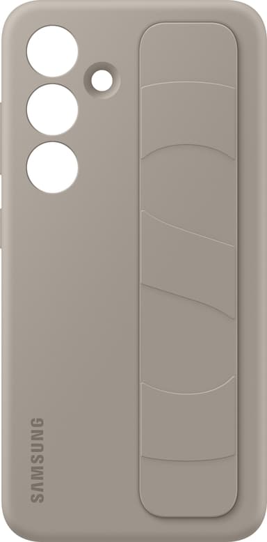 Samsung Galaxy S24 Standing Grip suojakuori (taupe)