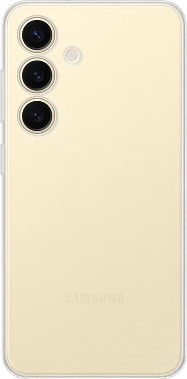 Samsung Galaxy S24 Clear suojakuori (läpinäkyvä)