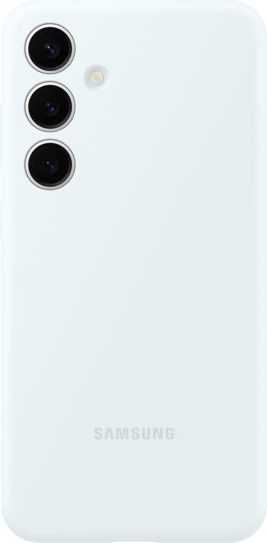 Samsung Galaxy S24 Plus Silicone suojakuori (valkoinen)