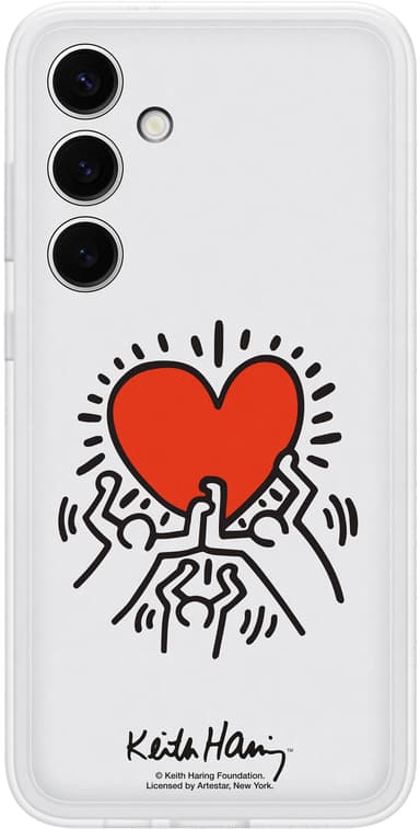Samsung Galaxy S24 Plus Flipsuit suojakuori (valkoinen)