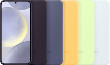 Samsung Galaxy S24 Plus Silicone suojakuori (tummanvioletti)