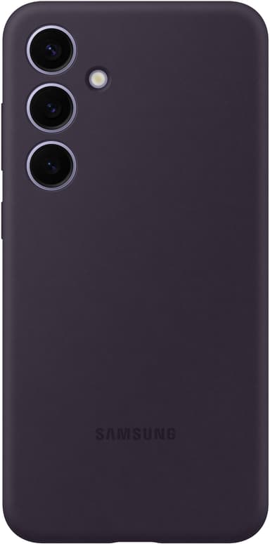Samsung Galaxy S24 Plus Silicone suojakuori (tummanvioletti)