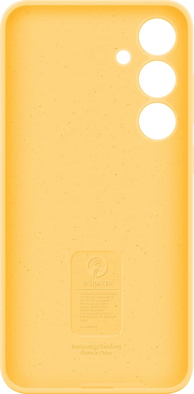 Samsung Galaxy S24 Plu s Silicone suojakuori (keltainen)