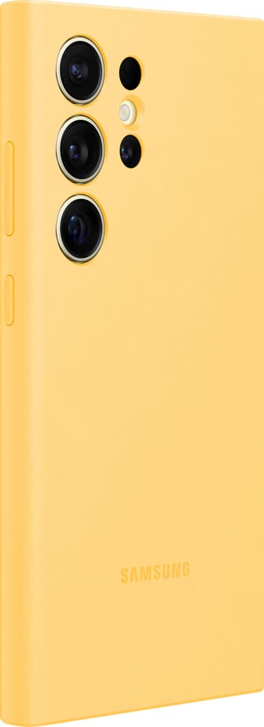 Samsung Galaxy S24 Ultra Silicone suojakuori (keltainen)