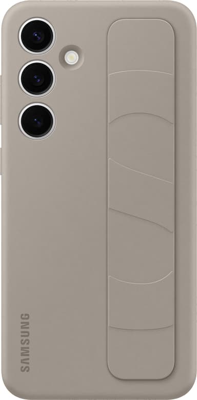 Samsung Galaxy S24 Plus Standing Grip suojakuori (taupe)
