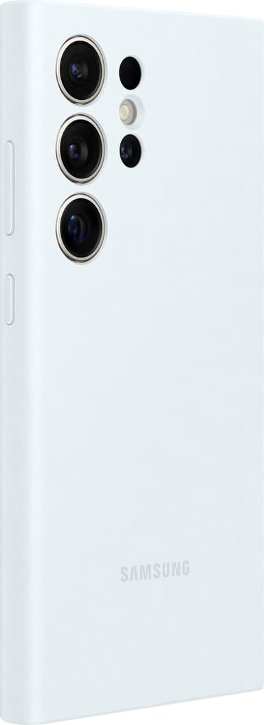Samsung Galaxy S24 Ultra Silicone suojakuori (valkoinen)
