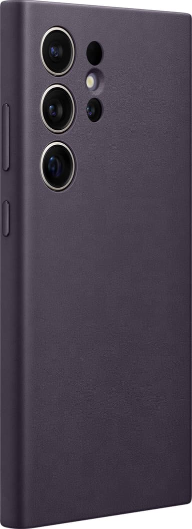 Samsung Galaxy S24 Ultra Vegan Leather suojakuori (violetti)