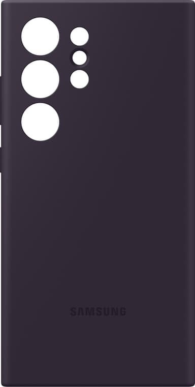 Samsung Galaxy S24 Ultra Silicone suojakuori (tummanvioletti)