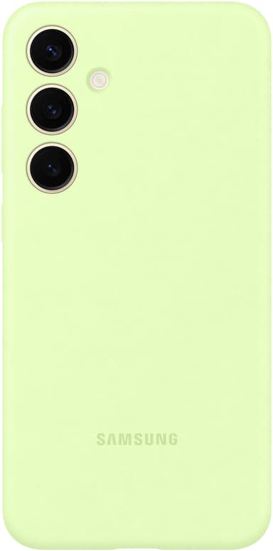 Samsung Galaxy S24 Plus Silicone suojakuori (vihreä)