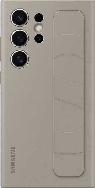 Samsung Galaxy S24 Ultra Standing Grip suojakuori (taupe)