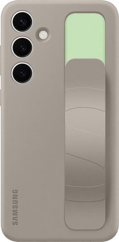 Samsung Galaxy S24 Plus Standing Grip suojakuori (taupe)