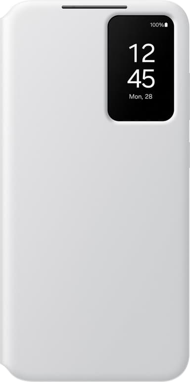 Samsung Galaxy S24 Plus Smart View lompakkokotelo (valkoinen)