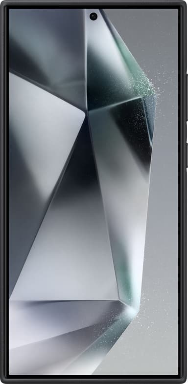 Samsung Galaxy S24 Ultra Vegan Leather suojakuori (musta)